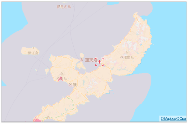 ソフトバンクのエリア　沖縄